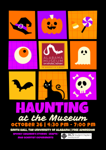 Haunting at the Museum flyer