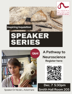 Inspiring Inquisition Speaker Series lecture flyer